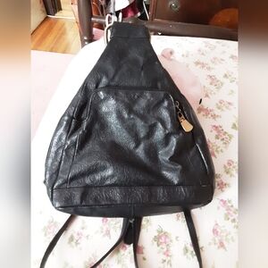 "Studio Works" Leather Backpack